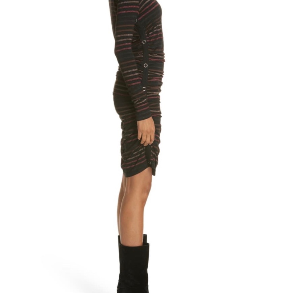 Size M VERONICA BEARD RUCHED Dress - Picture 5 of 7